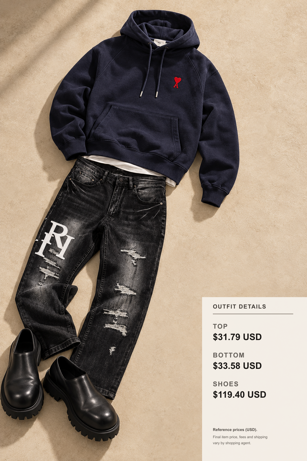 ami paris Knitwear for Airport Layering