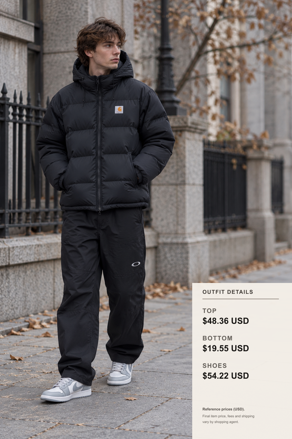 Versace Jackets Looks for Fall and Winter outfit 2 full-body street style for fashionreps