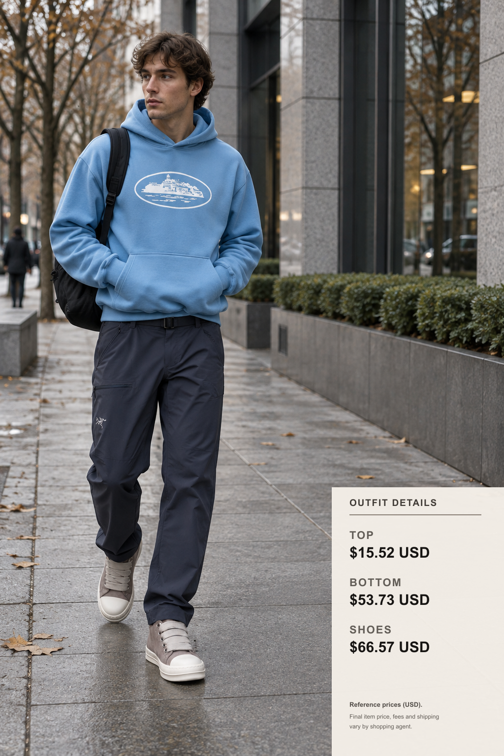 Corteiz Hoodie Winter Commuter Outfit Guide outfit 1 full-body street style
