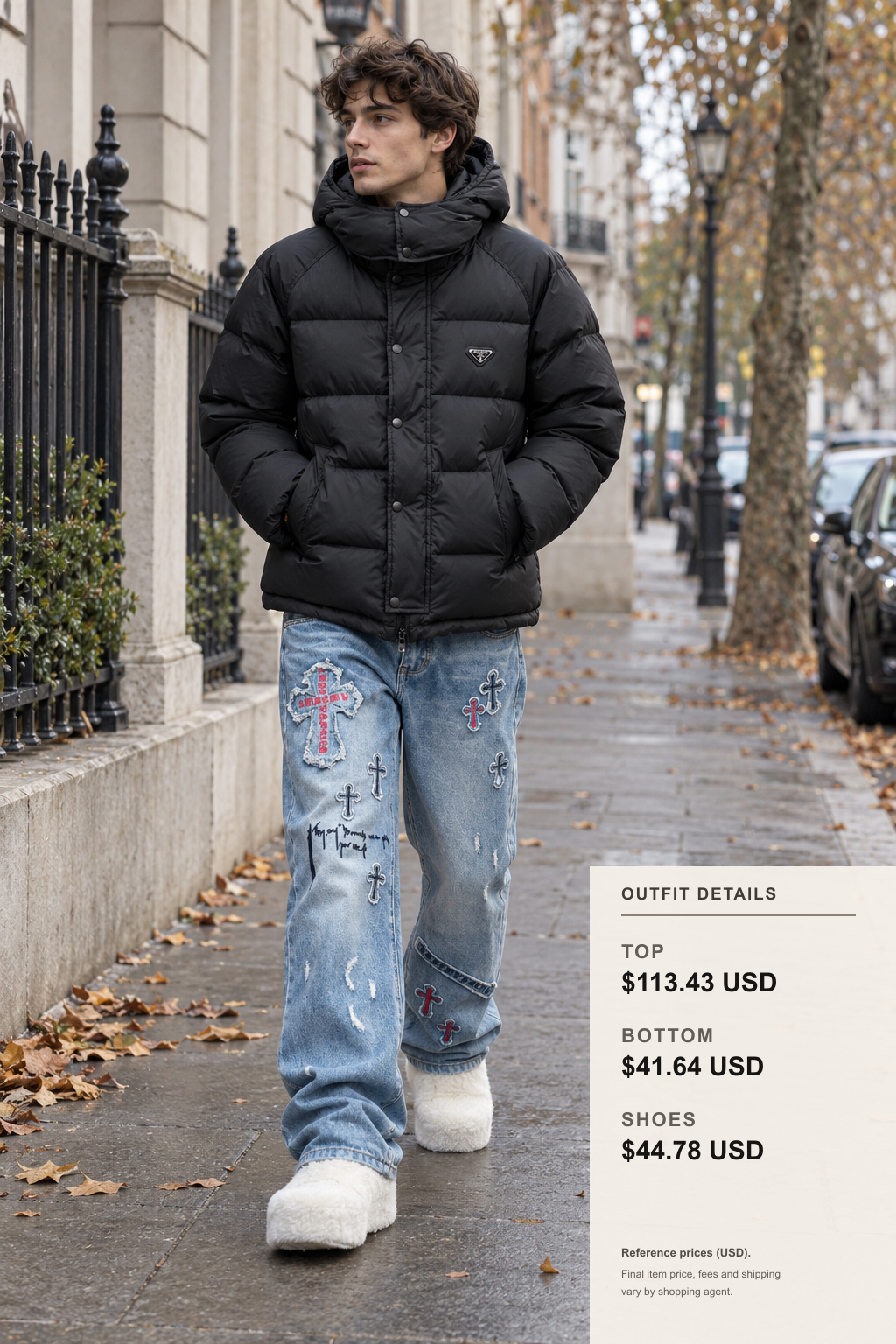 miu miu Knitwear for Light Winter Commutes outfit 1 full-body street style for fashionreps