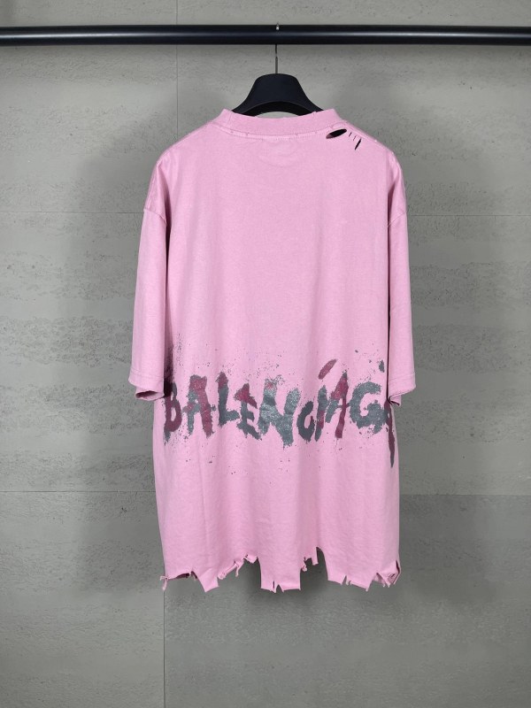Balenciaga Pink Graffiti T-Shirt Review: What the Warehouse QC Photos Can't Tell You About the Pink