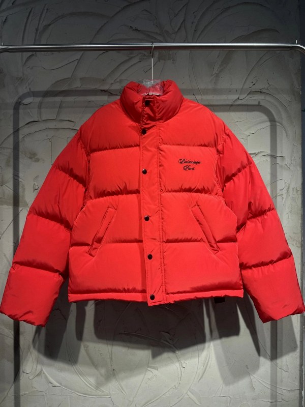 Balenciaga's Red Puffer: What Three Body Types Found Inside the Oversized Cut