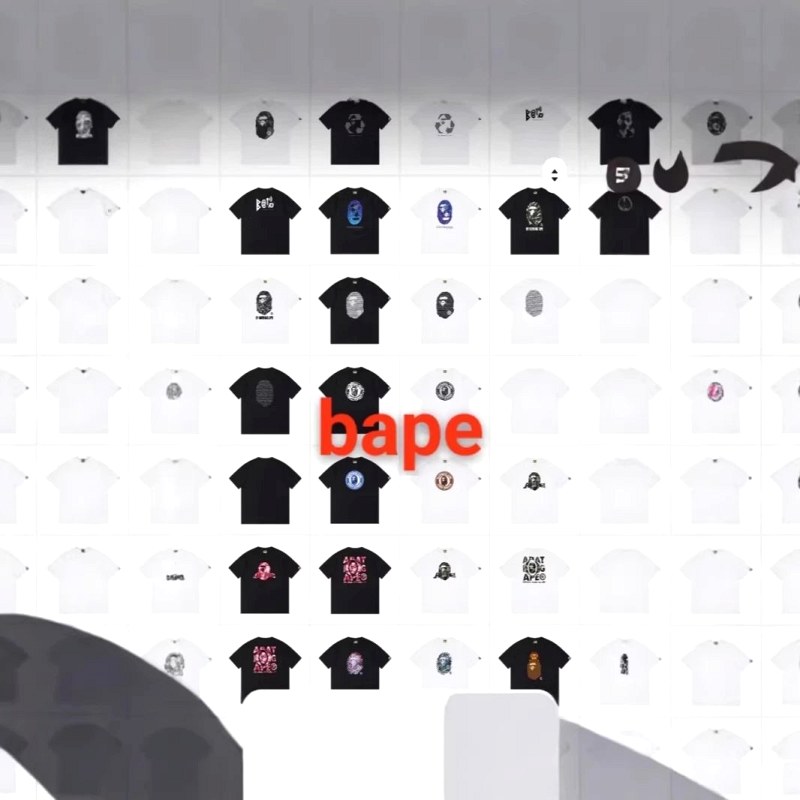 Bape Graphic Print Black T-Shirt Review: One Straight Cut, Dozens of Colorways, One Cold-Wash Rule