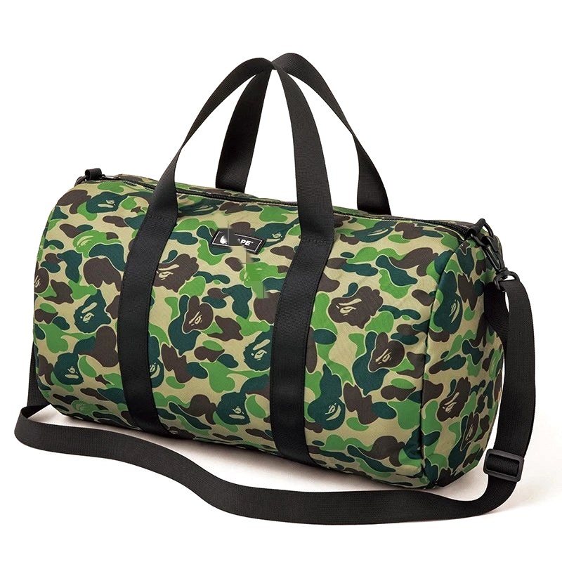 Bape Green Travel Bag Review: Inside the $9.87 Camo Duffle — Polyester Lining, Seam Allowance and the Pocket Spec the Listing Skips