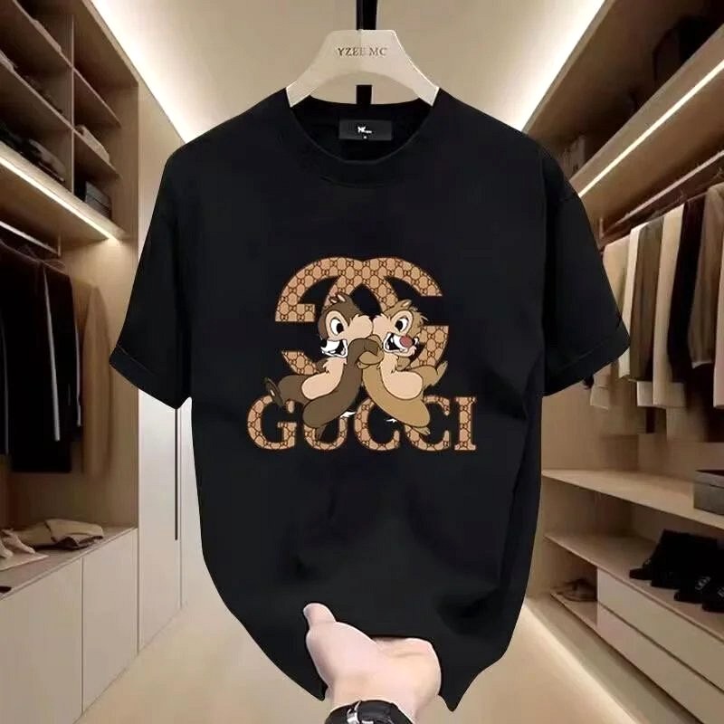 Gucci Black Playful Squirrel Streetwear T-Shirt Review: Agent QC Photos vs. the Parcel at $3.43