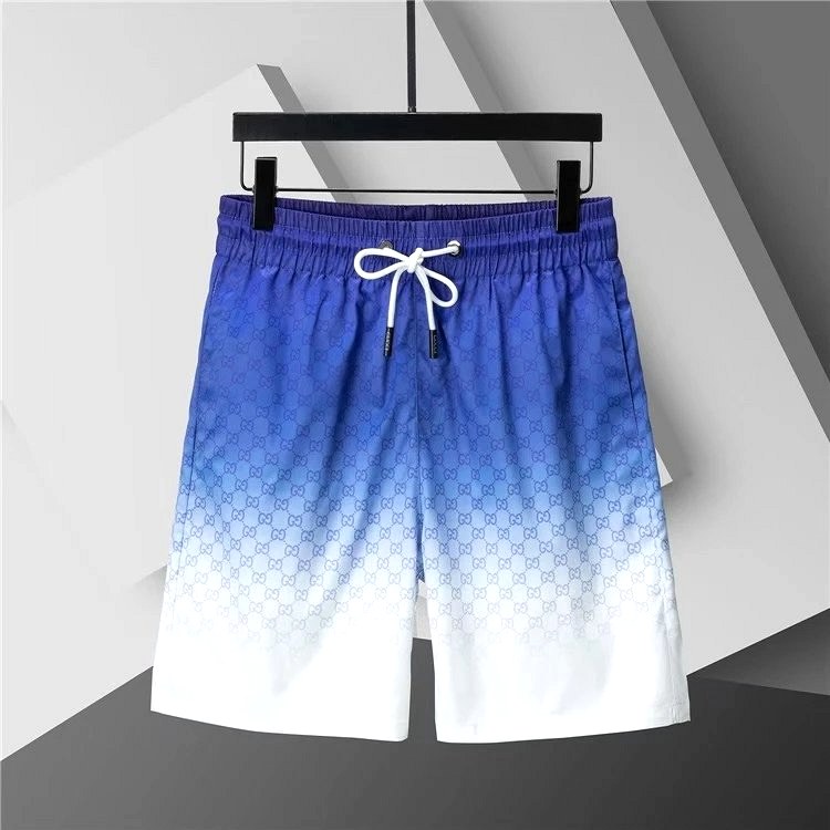 Gucci Blue GG Gradient Shorts Review: The Drawstring Fit Across Three Body Types