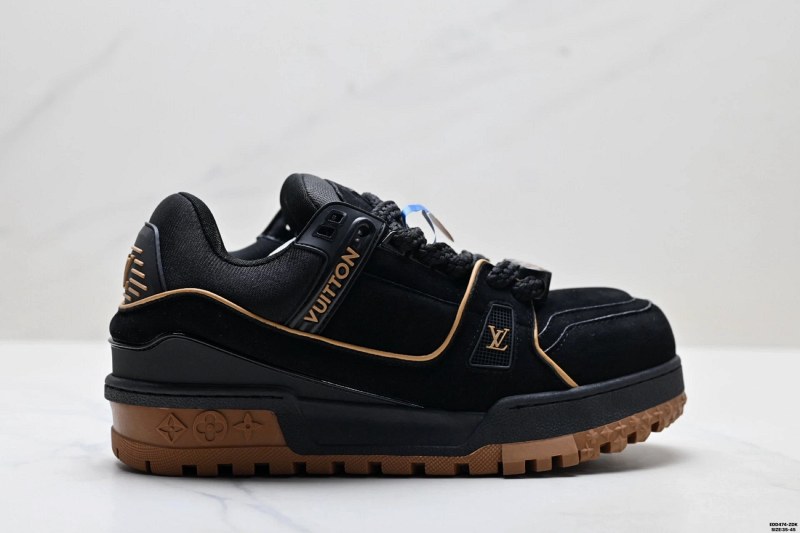 The Padded Collar Test: LV Trainer Maxi Low in Black Suede, Worn for a Full Working Day