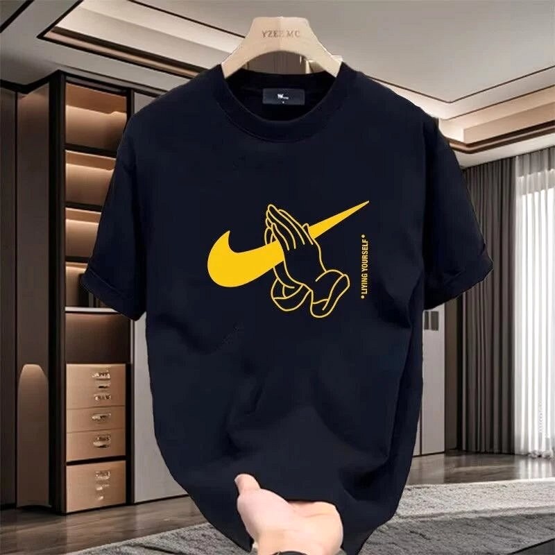 Nike Black Graphic Tee Review: One $4.18 Price Across M–5XL, and What an M and a 5XL Actually Weigh