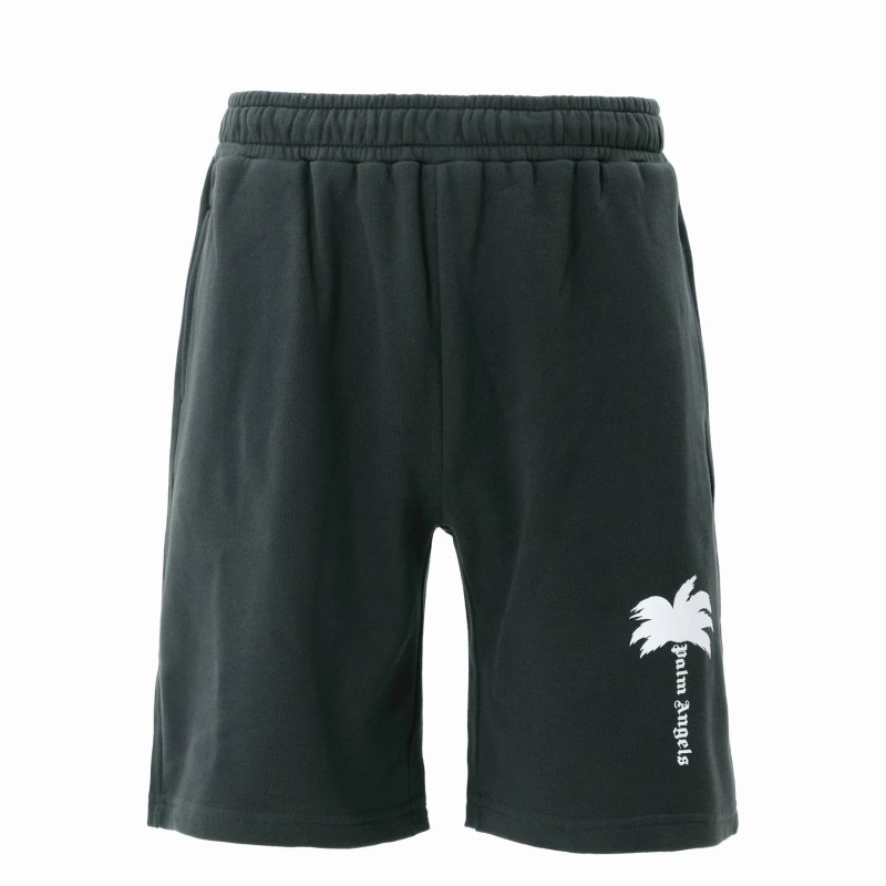 Palm Angels Black Shorts Review: Three Body Types, One Gathered Waistband